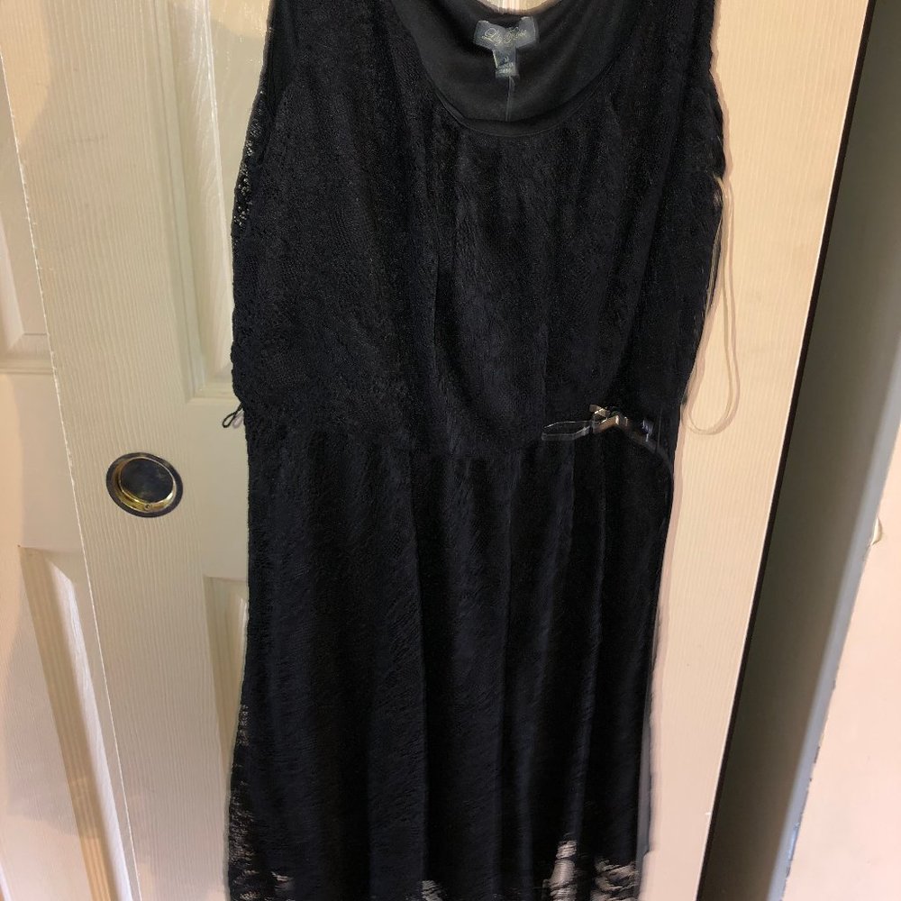 Lily Rose Black High Low Dress